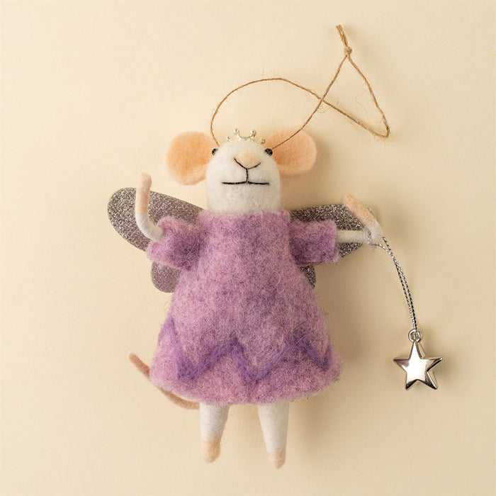 Fairytale Florence Mouse Holiday Ornament