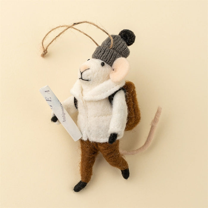Bundled Benjamin Mouse Holiday Ornament