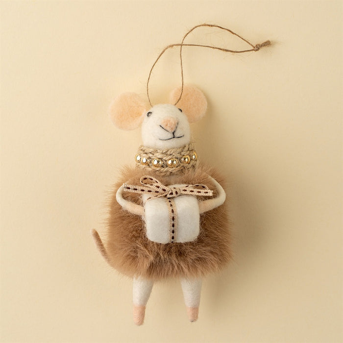 Gifting Gloria Mouse Holiday Ornament