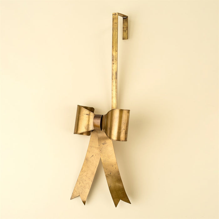 Gilded Bow Wreath Hanger
