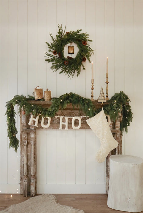 Ho Ho Ho Felt Garland