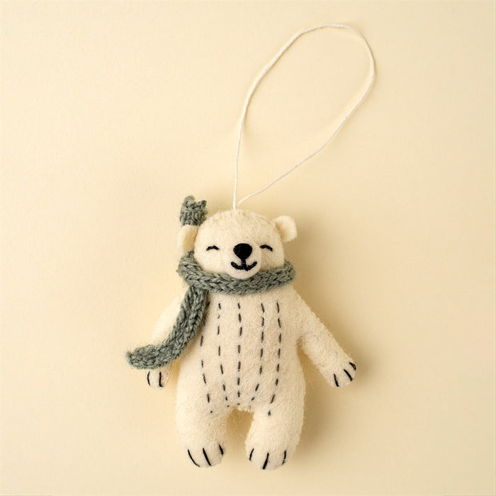 Cozy Cub Felt Ornament
