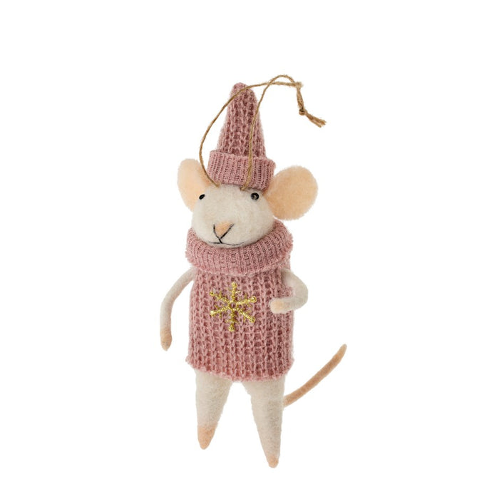 Sally Snowflake Mouse Ornament