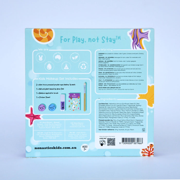 Mermaid Dreams Natural Kids Makeup Gift Set - No Nasties Kids