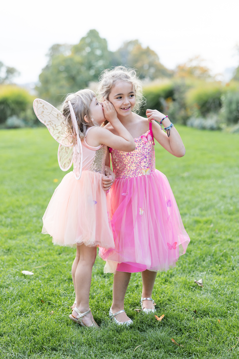Butterfly Bliss Dress - Hot Pink