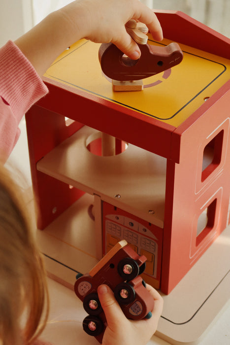 WOODEN FIRE STATION
