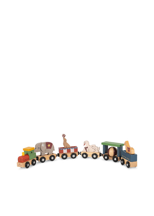 Wooden Animal Train Fsc - MULTI