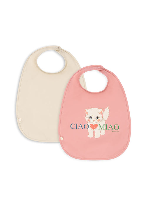2 Pack Dinner Bib - CIAO MIAO ROSEY