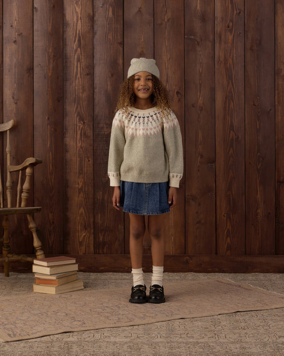 Fair Isle Sweater Sage
