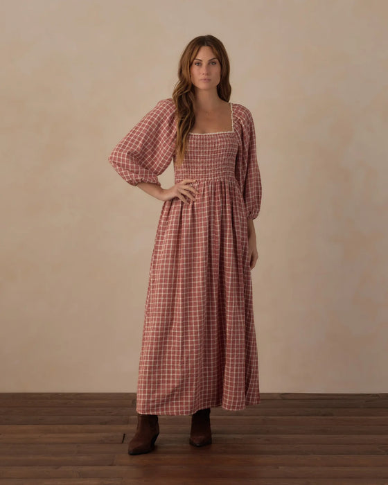 Women's Della Dress Vintage Plaid