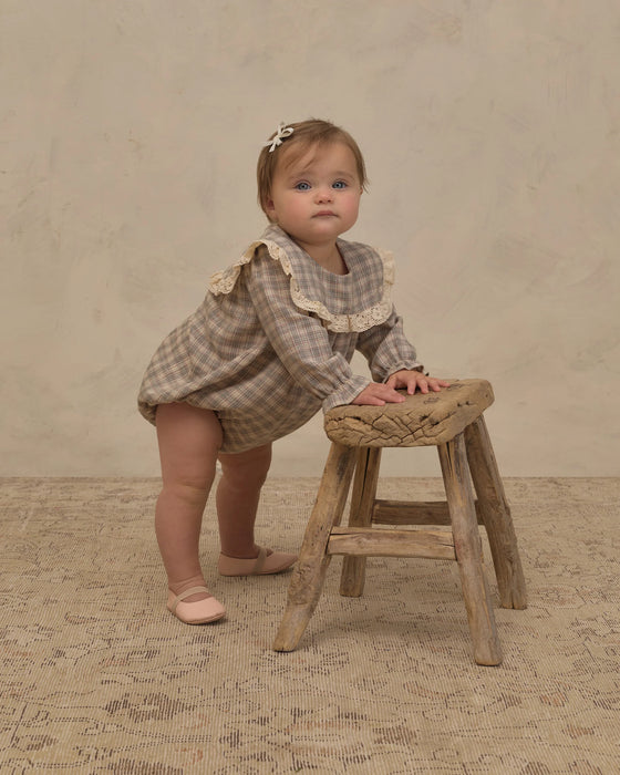 Noelle Romper Fall Plaid