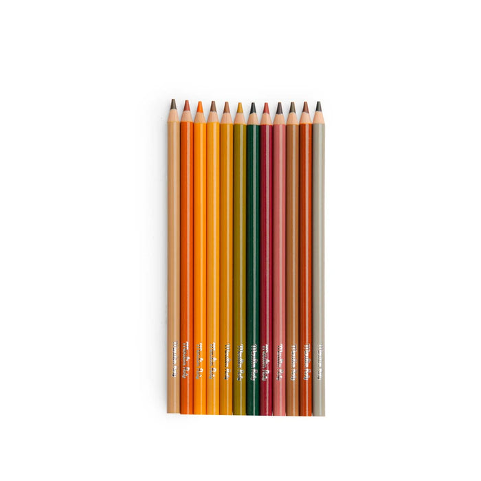 LE JARDINIER - 12 ANIMAL COLOURING PENCILS AND CARDS