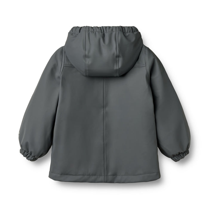 Thermo Rain Coat Aju — greyblue