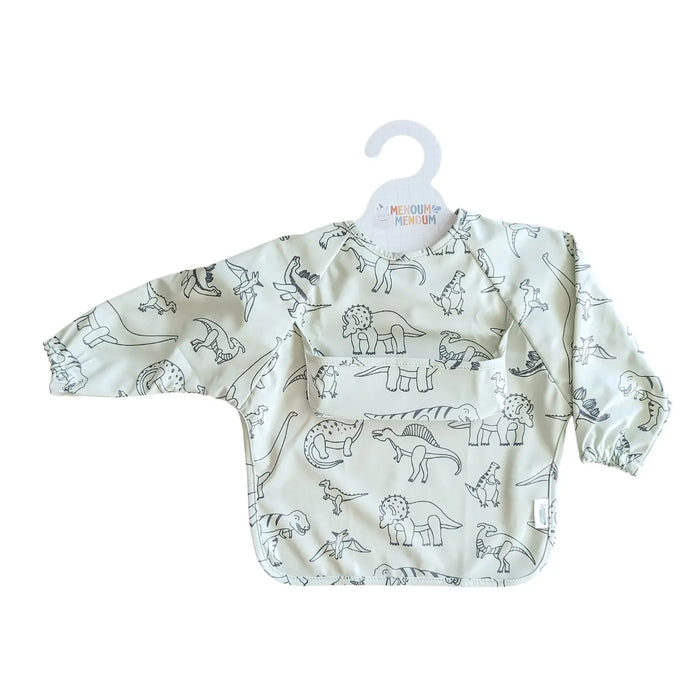 Long sleeves Bib - Dinosaurs