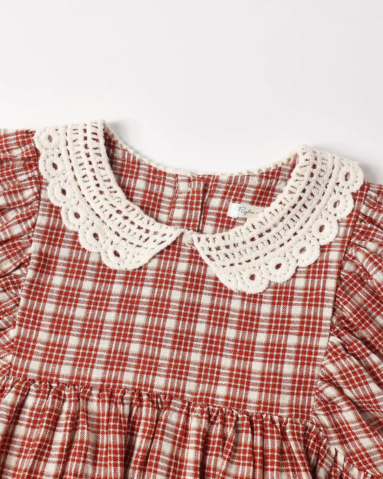 Heidi Dress Vintage Plaid