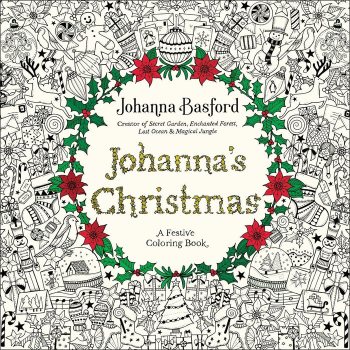 Johanna's Christmas || A Festive Coloring Book
