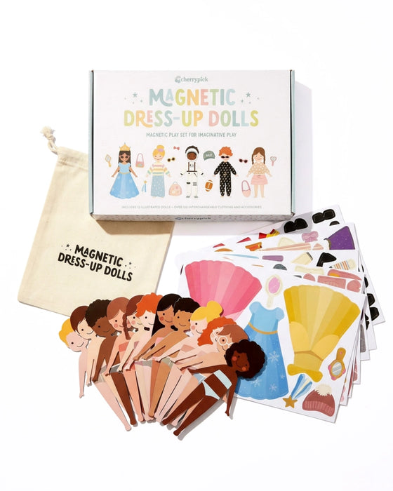 Magnetic Dress Up Dolls Play Set