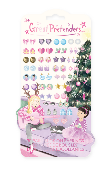 Paw-Some Sticker Earrings, 30 Pairs