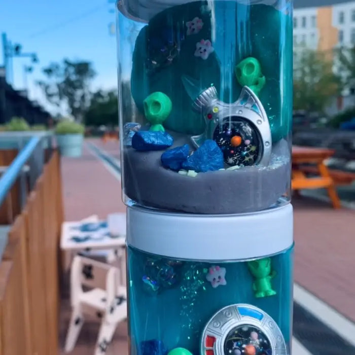 Space Invaders Playdough Kit