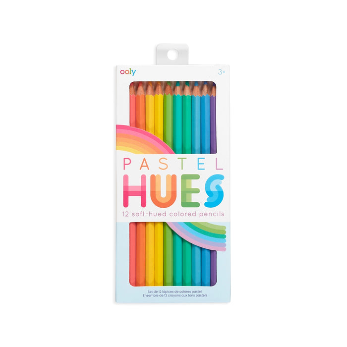 Pastel Hues Coloured Pencils (Set of 12)