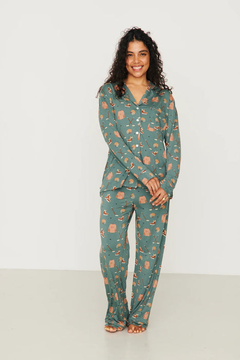 Ladies Collared Set - HOCKEY