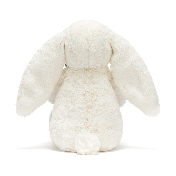 Cream Bunny With Plant