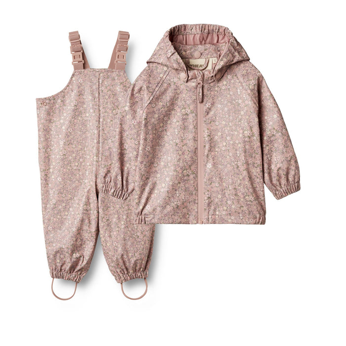 Rainwear Charlie Set — powder flower meadow