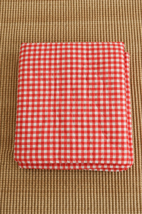 BB Quilt - RED GINGHAM