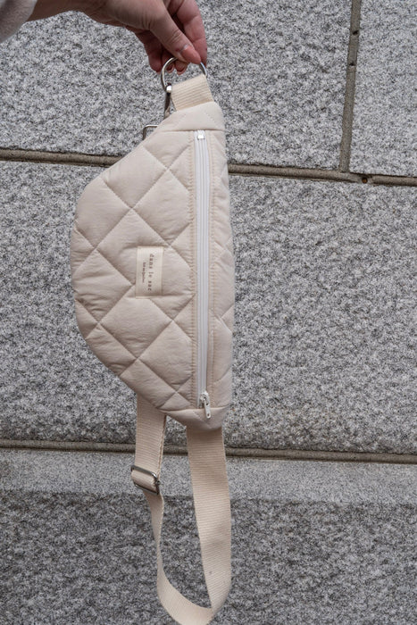 Belt bag - Quilted Cream