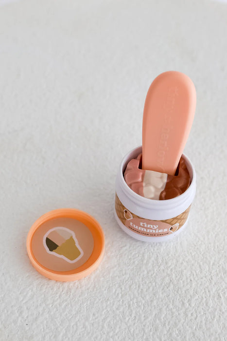 Tiny Tummies Food Jar & Spoon Set – Neapolitan Ice Cream