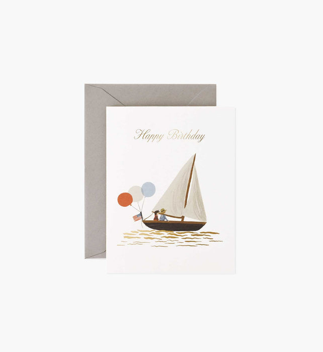 Sailboat Birthday Card