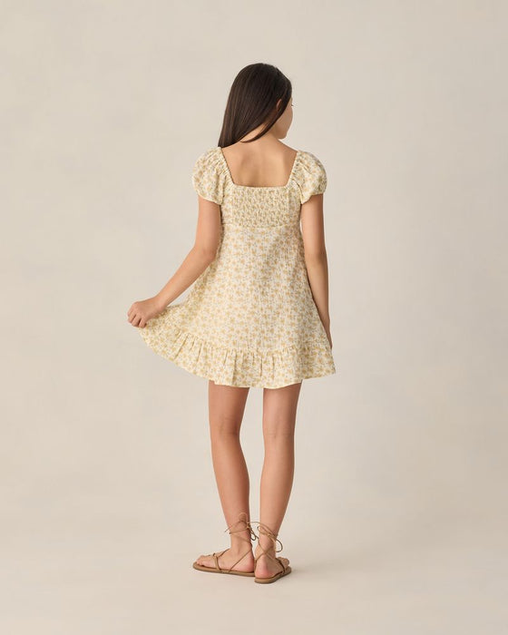 Teen Liv Dress - Yellow Floral