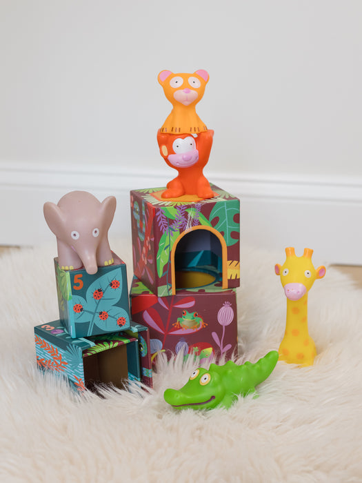 Djeco Nest + Stack Animal Toy