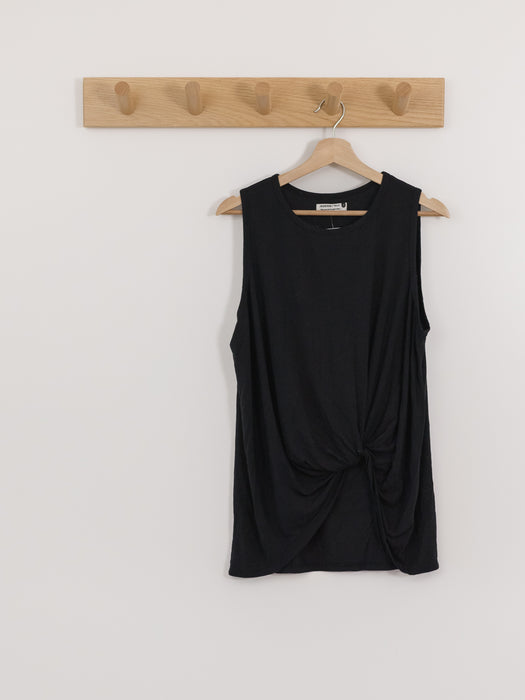 Jackson Rowe | Womens Knot Tank - Black
