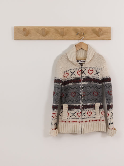 Roots Lambwool Zip Up