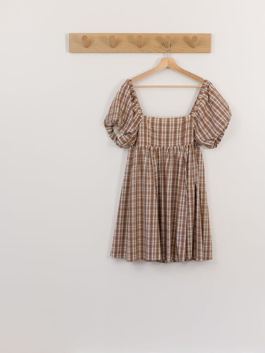 Noralee Vivian Dress || Copper Plaid
