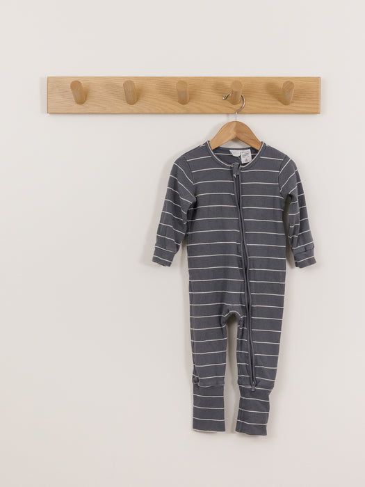 Jamie Kay Ribbed Sleeper || Blue Striped