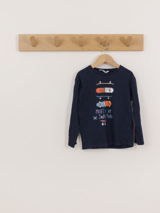 Mayoral Long Sleeve- Skateboard Graphic