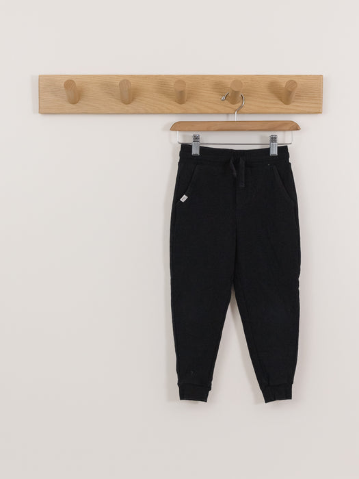 Miles The Label Drawstring Jogger - Black