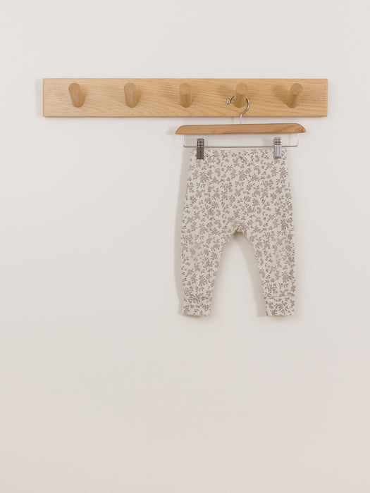 Quincy Mae Drawstring Leggings || Floral