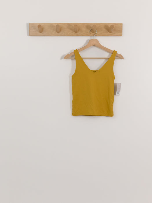 Ribbon Luxe V Neck Tank