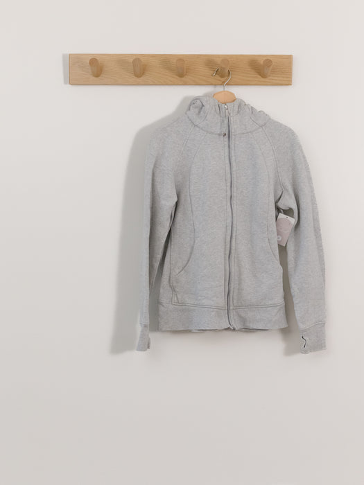 Lulu Lemon Zip Hoodie || Heather Grey