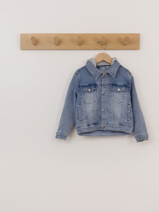 M.I.D Denim Jacket with Hood