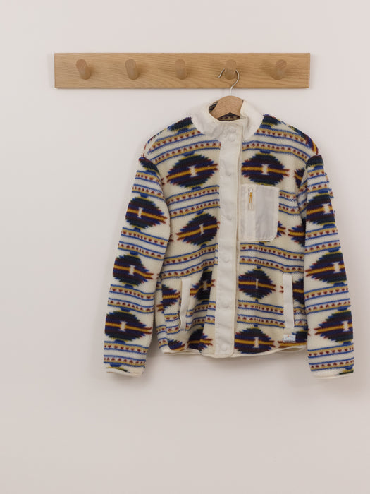 Mountain & Isles Quinn Snap Front Sherpa Sweater