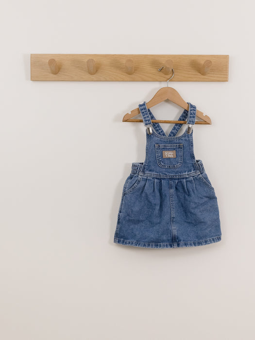 Overall Denim Dress || Twin Collective