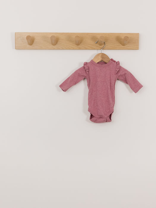 Jamie Kay Ruffle LS Onesie