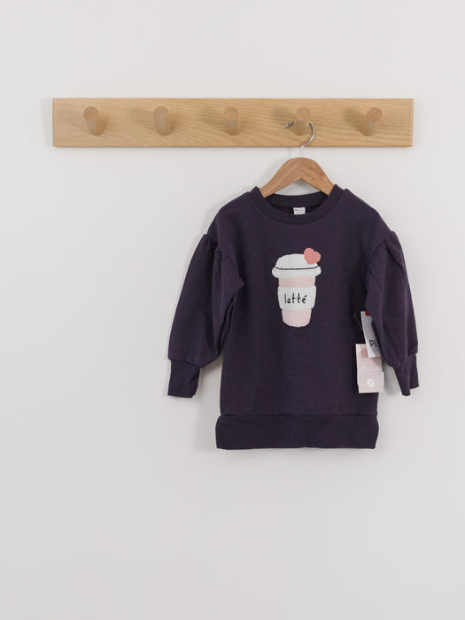 Petit Lem - Fleece Sweatshirt || Latte