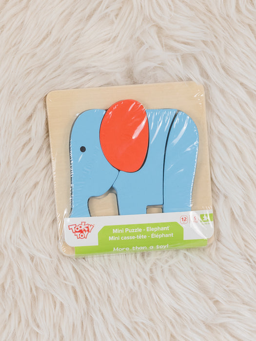 Elephant Puzzle Tooky Toy