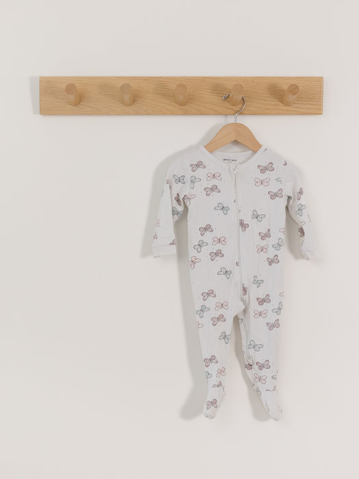 Petit Lem 2 Way Zipper Sleeper || Butterflies