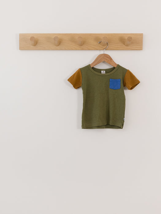Little & Lively Colour Block Tee